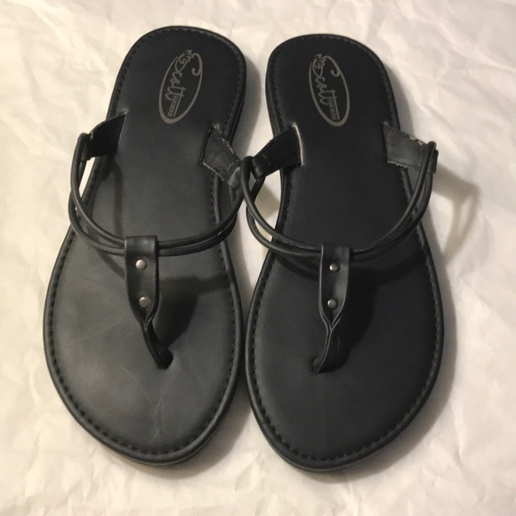 hawaiian leather flip flops